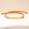 Materiales de Impresión a Color y Grabado Transfronterizos, Pequeños Regalos, Etiquetas Curvas, Pulseras Tejidas, Regalos Navideños Huecos con Forma de Corazón de Acero Inoxidable