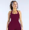 Top de yoga popular da Zola dfyne com gola halter grossa, sutiã esportivo à prova de choque e com suporte