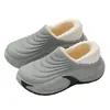 Pantuflas de Algodón Impermeables Eva para Hombre, Uso en Casa en Invierno, Zapatos de Algodón Cálidos Antideslizantes para Hombre, Venta al por Mayor de Invierno