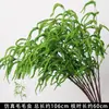 Plantas Verdes Flores Artificiales Hierba Aspargo Colgante Decoración de Fondo de Arte Floral para Bodas Flores Falsas Estilo Bosque Escenario de Boda Arreglo Floral