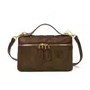 Bolso Pequeño Cuadrado Versátil Estilo Coreano con Bloques de Color para Mujer, Nuevo Simple de Nicho Invierno 2025 Bolso de Hombro Cruzado a Cuadros