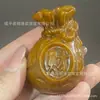 Joya Antigua de Jade Xiu Imitación Estilo Antiguo Coleccionable, Pieza Decorativa, Adorno Colgante, Placa, Motivo de Matanza de Dragones