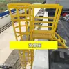 Jaula Protectora de Escalera de Potencia de Fibra de Vidrio Barandilla de Ingeniería Escalera Espiga Jaula Protectora de Escalera para Tanque de Agua Exterior