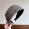 Diadema de estilo de cabello para la frente de caña alta 2026, versátil con dientes para un agarre antideslizante, diadema para lavarse la cara, colección de accesorios para el cabello para mujeres