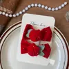 Set de Horquillas Koreanas Pom.Kr Red Velvet Año Nuevo Navidad Accesorios para el Cabello de Niños Pinza para Flequillo Lateral