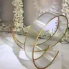 Adereços de decoração de casamento: Tecido Elástico Flexível Ondulado Espiral para Decoração de Teto