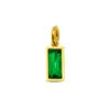 Moda Europea y Americana Acero Inoxidable Diciembre Piedra de Nacimiento Colgante 18K Piedra de Nacimiento DIY Circonita Collar Pendientes Accesorios de Joyería