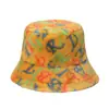 Chapéu de Balde Estampado Rpet Transfronteiriço Chapéu de Balde de Nylon Rpet Protetor Solar Chapéu Bacia de Poliéster Personalizado Fábrica Personalizada