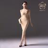 Calcetines de Malla de Terciopelo Transfronterizos Faldón Largo de Cinco Dedos Ajustado al Cadera Vestido Sexy para Mujer Talla Grande