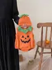 Macacão de Bebê Fantasia de Halloween Colete Sem Mangas Abóbora Roupa de Rastejar Macacão de Recém-Nascido