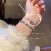 Nova Coleção Popular de Pulseiras Versáteis de Luxo em Aço Titânio Aço Inoxidável Fivela de Alto Padrão Pulseira que Preserva a Cor