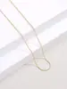 Collar minimalista redondo de cadena de serpiente, accesorio de joyería europeo y americano, collar de cadena para la clavícula de hueso de dragón y hueso de serpiente chapado en vacío de 18k, diseño simple