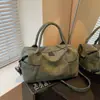 Bolsa de Viagem Curta Capacidade Grande para Mulheres, de Mão, High-End, Retrô, Simples, para o Dia a Dia, Bolsa Feminina, de Ombro Único, Transversal