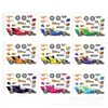 Et005 Coche de Carreras Transfronterizo Puzzle de Pegatinas DIY Pegatina Pegatina de Dibujos Animados Pegatina de Juguete para Niños