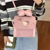 Exquisito estilo japonés nicho moda otoño lunares nuevo patrón 2026 mochila bolso de mano de un solo hombro para mujer coreana doble hombro
