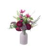 Flores Artificiales Hechas a Mano Lanzhou Zaidong Decoración del Hogar Ramo de Boda Decoración de Pared Rosa Cf01328C