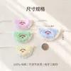 Muñeca mini babero de encaje a cuadros toalla para babas accesorios para muñecas 7.5cm babero pequeño juguete accesorios para muñecas