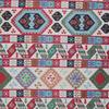 En stock Tejido jacquard teñido en hilo de poliéster y algodón para cojines, ropa, equipaje y bolsos, sofás, telas de estilo nacional chino Cheongsam Hanfu.