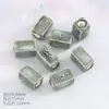 Chaveiro de Contas Soltas Coluna Quadrada Cerâmica Vintage Materiais DIY para Roupas Contas Acessórios para Joias Feitas à Mão Contas Quadradas