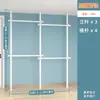 Fabricantes de origem poste cabide indomável doméstico com varal de secagem de cortina armário cabideiro de closet montagem
