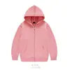 Ropa Infantil Tilani Estilo Europeo y Americano 2026Aw Nuevo 350 Forro Polar Unisex Sudadera con Capucha y Cremallera Infantil Chaqueta Infantil de Color Sólido