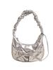 Bolsas Plissadas Tendência para Mulheres 2026 Nova Moda de Verão Bolsa de Ombro Dumpling com Acabamento de Luxo e Bolsa Versátil de Axila