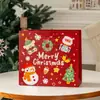 Bolsa de Presente de Natal 2025 Bolsa de Presente de Véspera de Natal Desenho Animado Fofo Bolsa de Embalagem de Maçã Caixa de Presente para Doces Bolsa