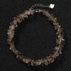 Pulsera de diamantes brillantes naturales herkimon joyería de cristal blanco diseño original pareja chica pulsera de pareja pulsera