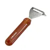 Pelador de frutas de acero inoxidable 304 con rotación bidireccional, herramienta doméstica para preparación de alimentos para quitar ojos y pelar
