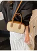 Diseño de Nicho Transfronterizo Estilo Tianhuan Bolso de Paja para Bolos 2025 Nueva Moda Versátil Bolso de Hombro Cruzado para Mujer