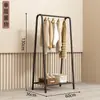 Perchero de Pie para Dormitorio, Perchero Simple, Colgador de Ropa, Estante de Almacenamiento Interior, Barra para Secar Ropa