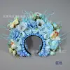 Presilha de Cabelo Feminina Quanzhou Xipu Estilo Y02 Faixa de Cabeça, Presilha de Cabelo Flor de Seda Estilo Antigo Dinastia Han, Aro de Cabeça Guirlanda para Fotos Estilo Étnico