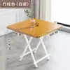 Mesa Plegable para Uso en Casa, Mesa de Comedor, Mesa Cuadrada Pequeña Simple para 4 Personas, Portátil para Apartamentos Pequeños, Montaje de Puesto al Aire Libre, Mesa de Balcón