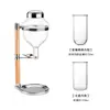 Taza estilo japonés similar a las de los restaurantes japoneses, utensilios para sake japonés, jarra para vino de hielo, dispensador de vino frío, dispensador de vino, dispensador de vino de hielo tipo goteo, calentador de vino