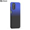 Adecuado para MOTO E32 agujero fino cool Caballero pintura de cuero degradado bicolor TPU + PC funda para teléfono venta caliente