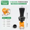 Ventilador de boquilla de clip ajustable universal abrazadera de tubo cono limpieza rociador spray pretratamiento clip boquilla de acero inoxidable
