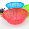 Colador de Cocina Redondo Grande de Plástico para Lavar Arroz y Verduras, Cesta para Lavar Fruta, Cesta para Escurrir Arroz