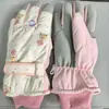 Guantes de Esquí Invierno Pantalla Táctil Más Terciopelo Engrosados Calientes para Exteriores y a Prueba de Frío A prueba de Viento e Impermeables Guantes de Motocicleta