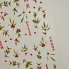 Adesivos de Unha Vermelho Feijão Acácia Estilo Chinês 5D Em relevo Três-Dimensional Flor Chinesa Decalques Acessórios para Nail Art DIY Estilo Hg