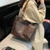 Set de Dos Piezas de Gran Capacidad 2026 Simple Casual Nueva Moda Estampado Bolso Tote Cruzado de un Solo Hombro para Mujer