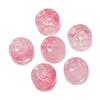 Color hielo a través de cuentas de vidrio de colores halo cuentas sueltas pulsera diy hecha a mano pulsera accesorios de joyería cuentas con cuentas al por mayor