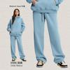 Directamente del fabricante: Conjunto de Sudadera con Capucha Oversize de Marca Americana de Moda para Hombre, Otoño e Invierno 2026, con Forro de Felpa y Corte Holgado