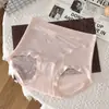 Calcinhas de Renda de Cintura Alta para Mulheres, Forro de Algodão Estendido, Sem Costura, Sensação de Quase Nada, Amigável à Pele, Respirável, Calcinhas Triângulo com Controle de Barriga para Mulheres, Atacado