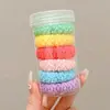 Cuerda Duradera para Trenzar el Cabello, Accesorio para el Cabello de Goma, Goma Elástica de Alta Gama Morandi, Cuerda Negra para el Cabello que No Aprieta, Cuerda de Cabello Colorida