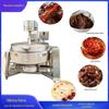 Fritadeira planetária com controle de temperatura para molho de tempero por aquecimento eletromagnético 300L fritadeira automática para molho de tomate