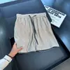 Pantalones Cortos de Punto Patchwork a Cuadros Retro Americanos para Hombre Verano Deportivos Casuales de Cinco Puntos de Longitud Media Pantalones Rectos Sueltos de Moda