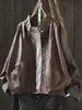 Chaqueta de cuero para mujer para figuras petite, nueva tendencia 2026 elegante solapa moda biker chaqueta corta