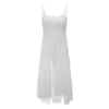 Directo de fábrica verano nuevo falda de ballet minimalista moda transpirable falda de baile para ejercicio falda de actuación con tirantes para adulto