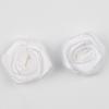 Tocado de flores artificiales, ramillete, cinta, capullo de rosa, hecho a mano, material de tela DIY, decoración de boda, accesorios de flores, flores