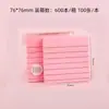 Notas Adhesivas de Colores con Líneas para Oficina con Adhesivo, Bloc de Notas para Estudiantes, Notas Desprendibles para Recados, Papelería al por Mayor